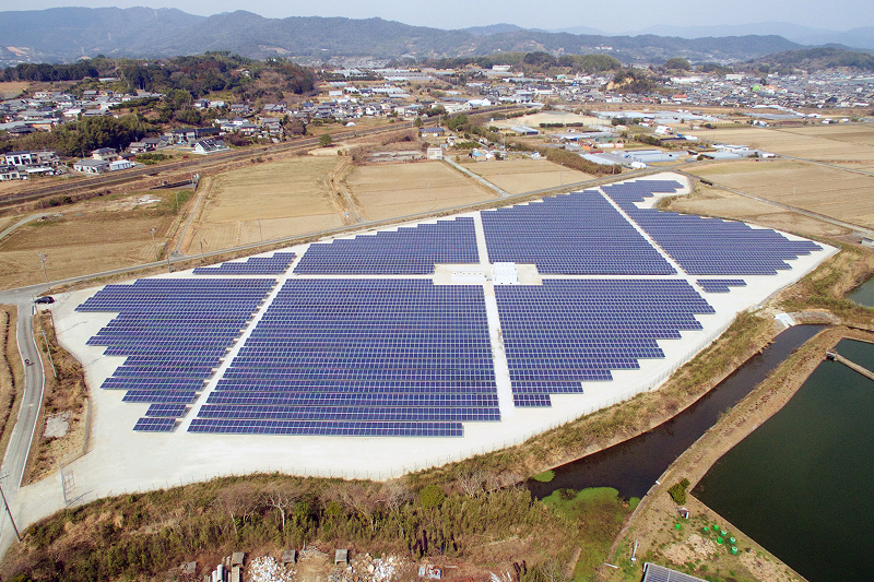 太陽光発電施設新設工事に伴う造成事業